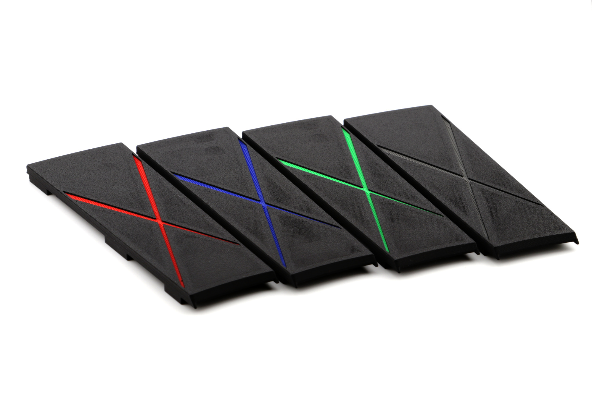 Target Omni Protector Kit - Red, Blue, Green and Grey accent colours