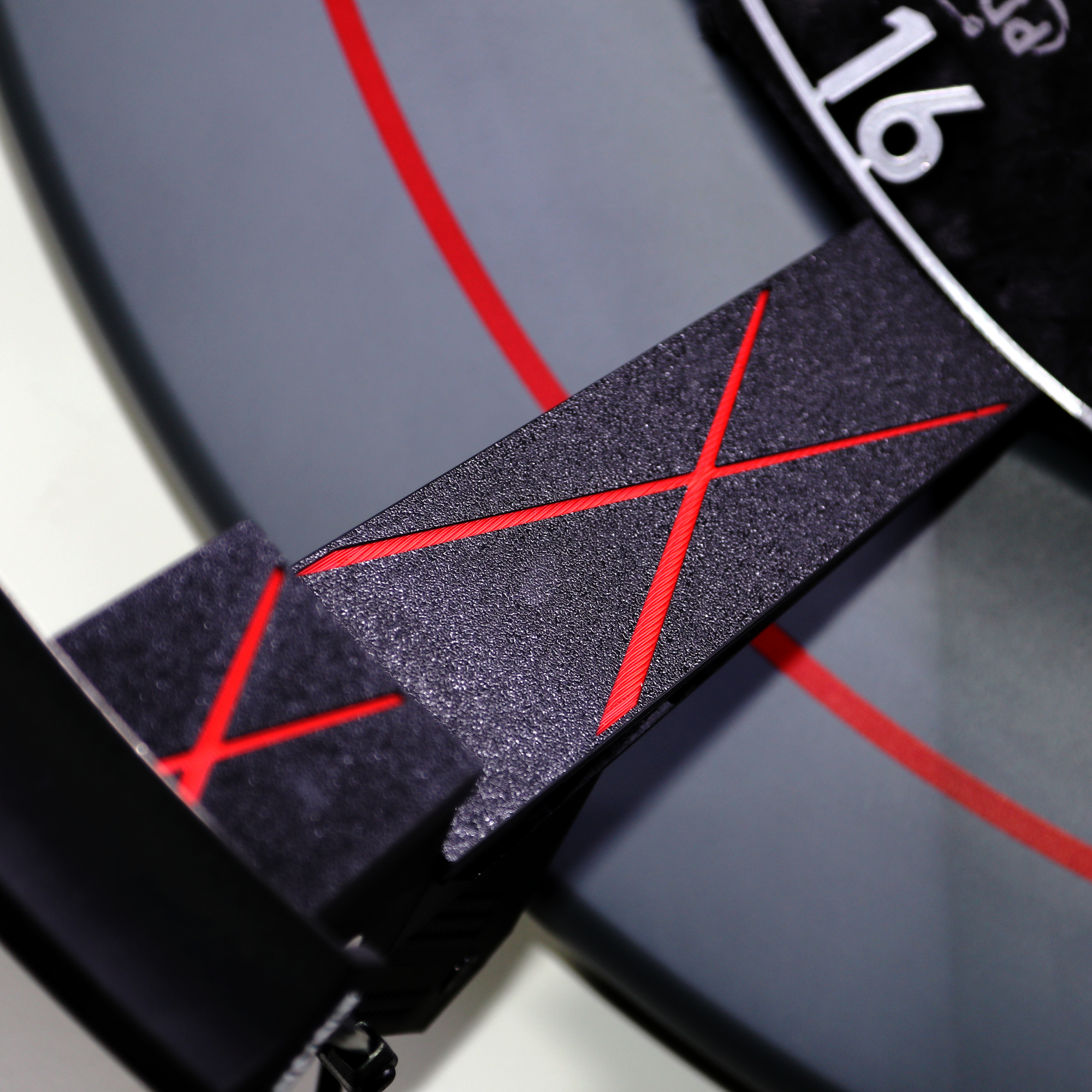 Target Omni Protector Kit - Red X accent fitted to Target Omni