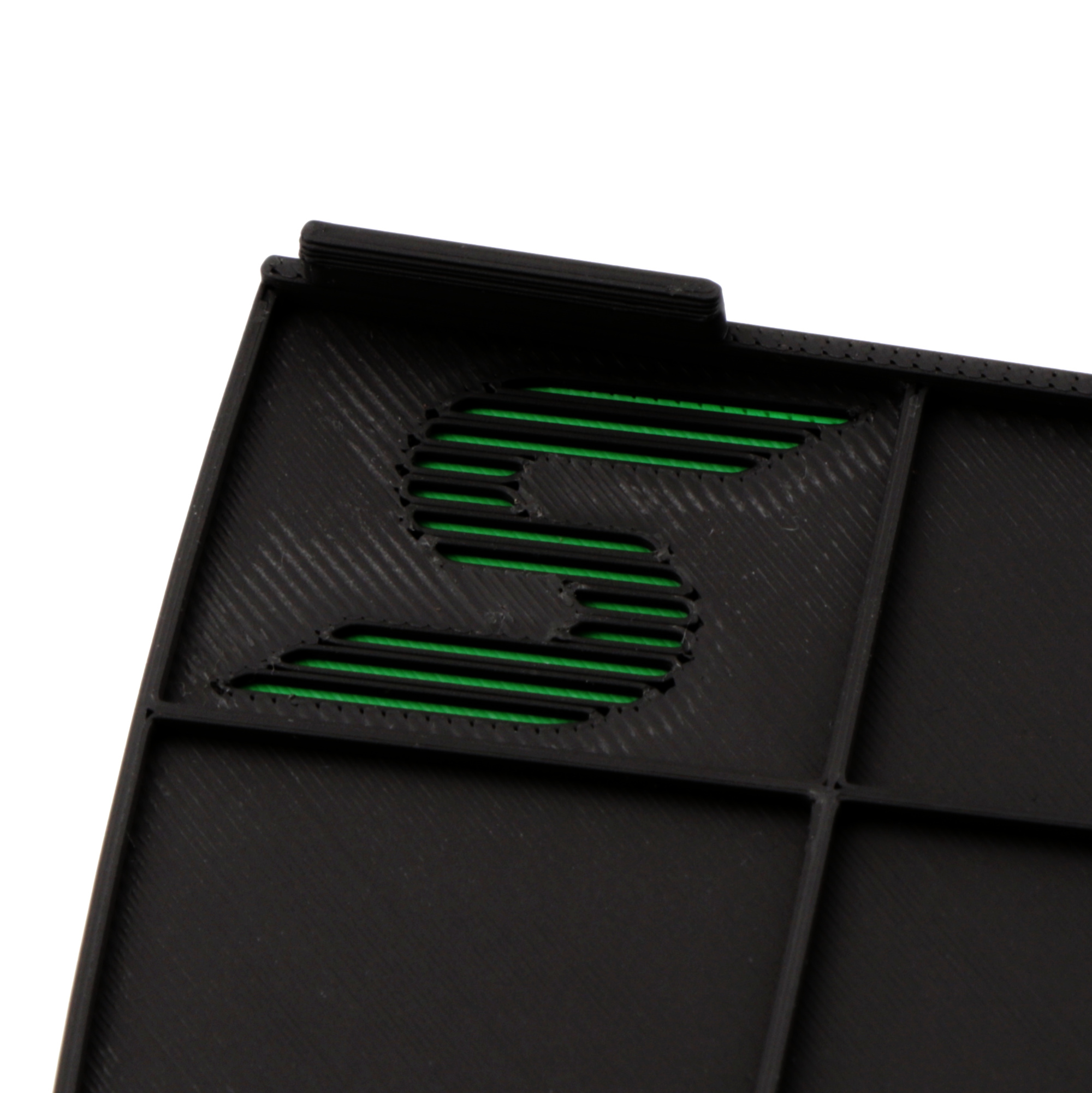 Target Omni Protector showing Stratiform 'S' Logo detail on the underside